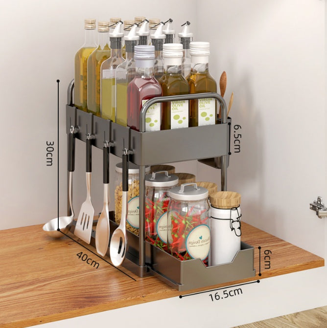 Multi-Layer Desktop Storage Rack